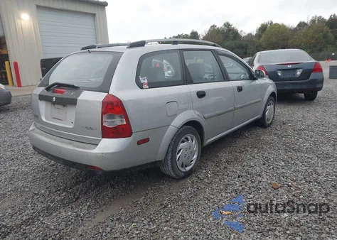 2005 Suzuki Forenza S из США, поврежденный, VIN KL5JD86Z65K111232
